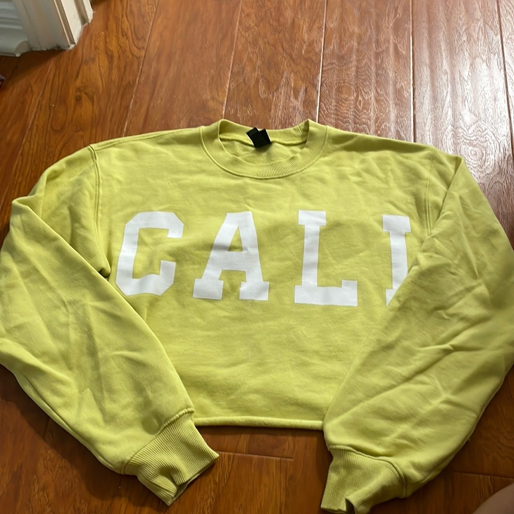 Cropped Cali sweatshirt